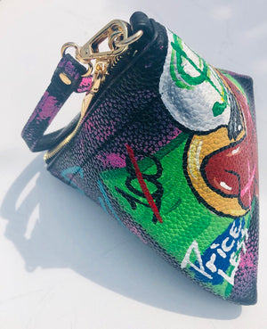 Money bag wristlet